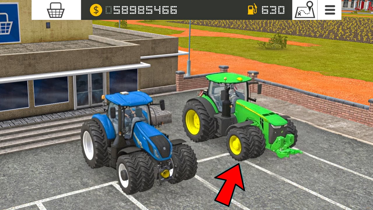 Небольшой трактор для уборки урожая в FS18 | Многопользовательский режим FS18 | Таймлапс |