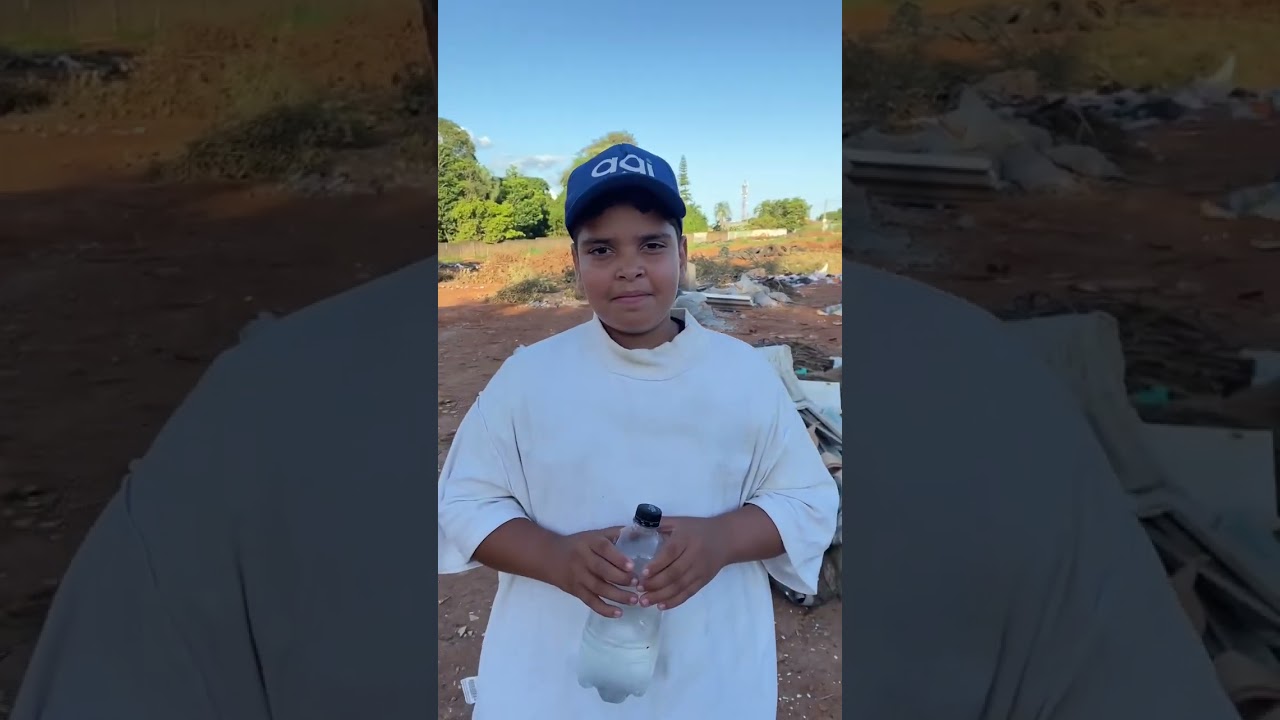 Garotinho catava reciclaveis para ajudar em casa, teve uma grande surpresa