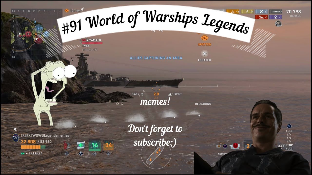 #91 World of Warships Legends MEMES!