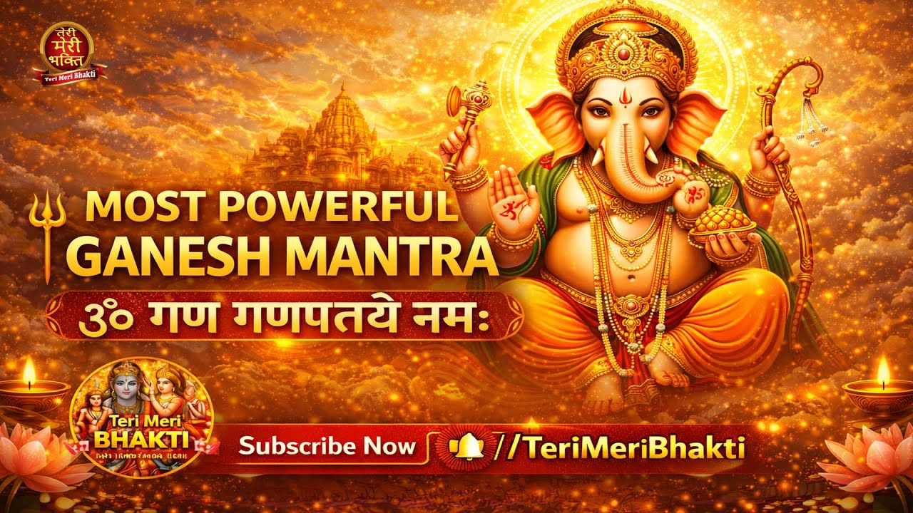Most Powerful Ganesh Mantra | 30 Min Meditation | Ganesh Bhakti #trending #viralmusic