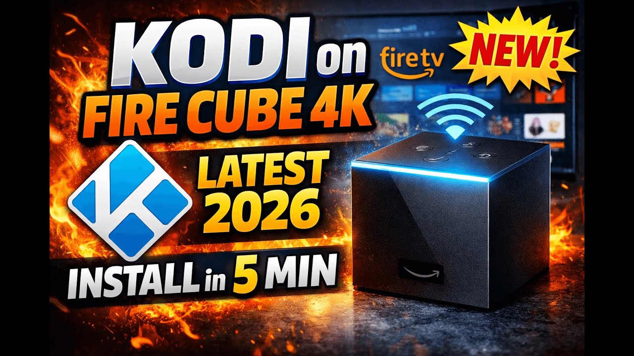 How to Install Kodi on Fire Cube 4K in 5 Minutes