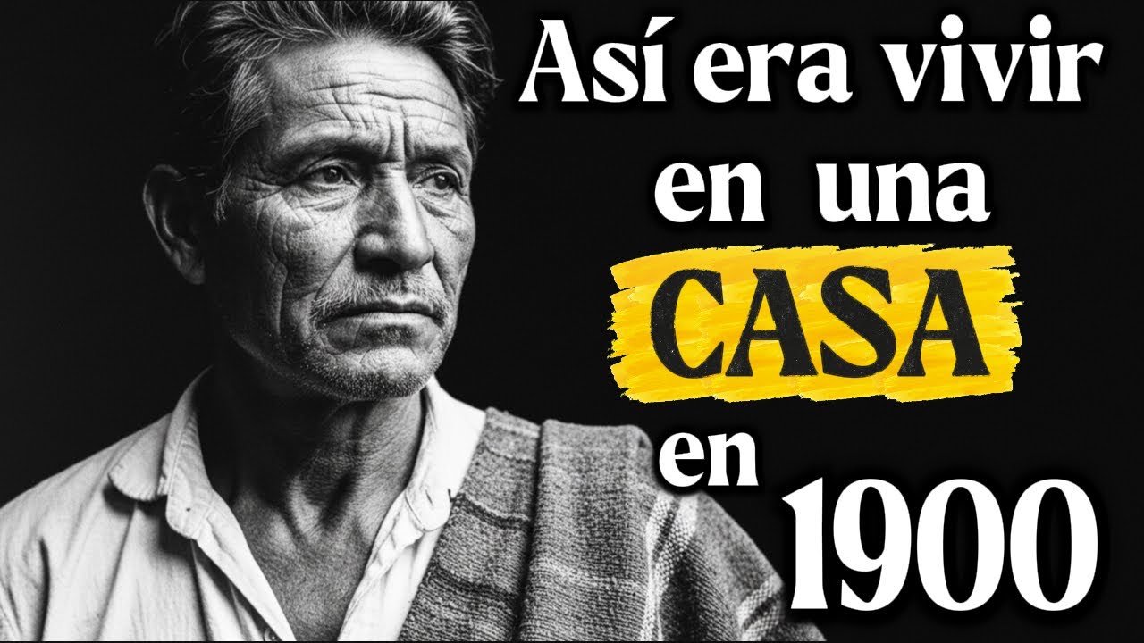 ¿Qué tan diferente era la vida dentro de una casa MEXICANA en 1900?