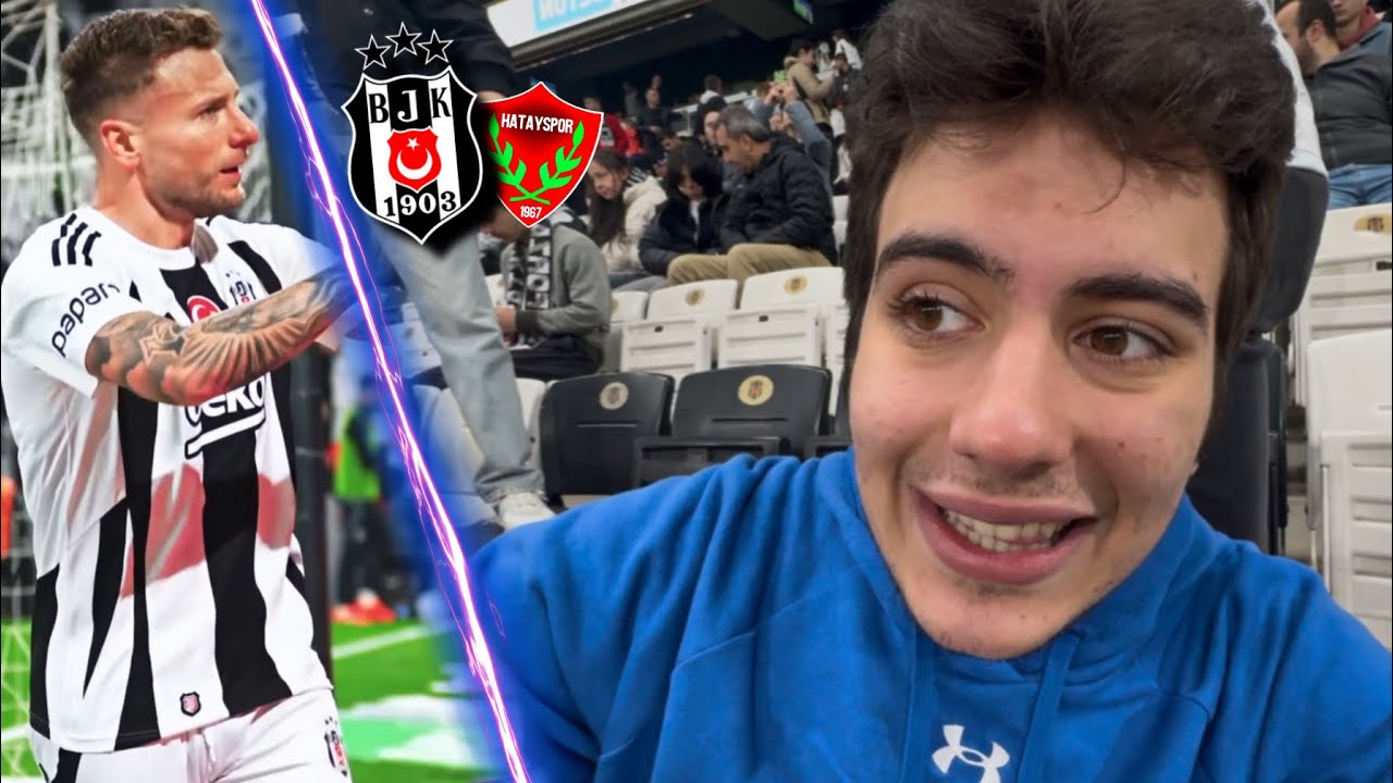 BEŞİKTAŞ DERBİ ÖNCESİ MORAL BULDU! | Beşiktaş 5 - 1 Hatayspor Stadyum Vlogu 4K