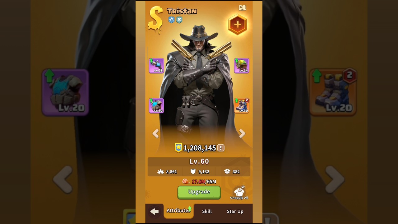 Dark War Survival Game // Hero :_ Tristan 📈 #darkwar