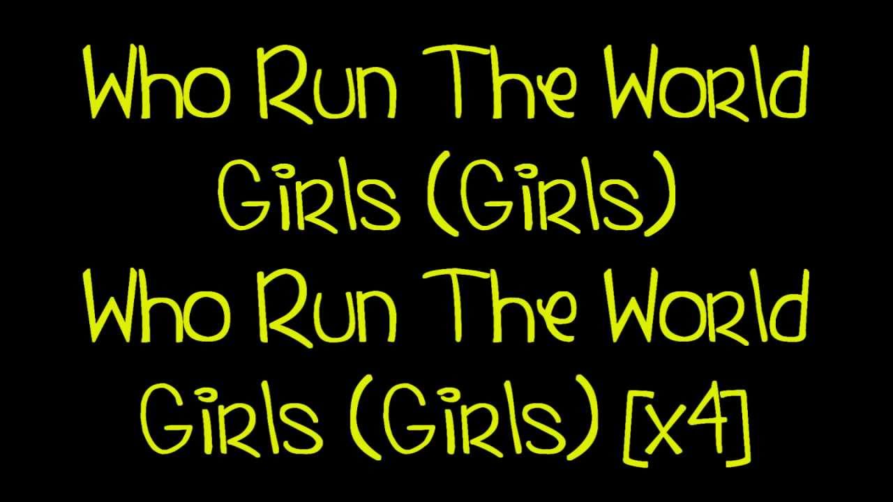 Beyoncé - Run The World (Girls) [Lyrics] HD