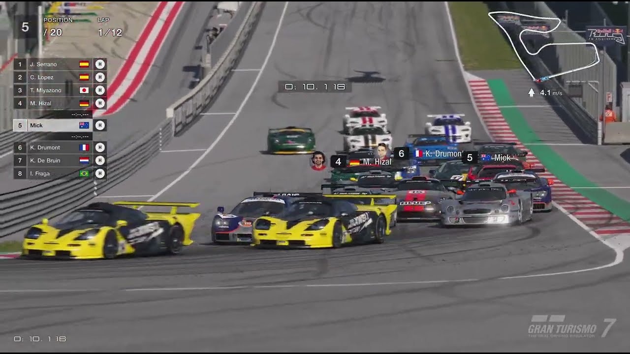 PP GT1 Red Bull Ring broadcast