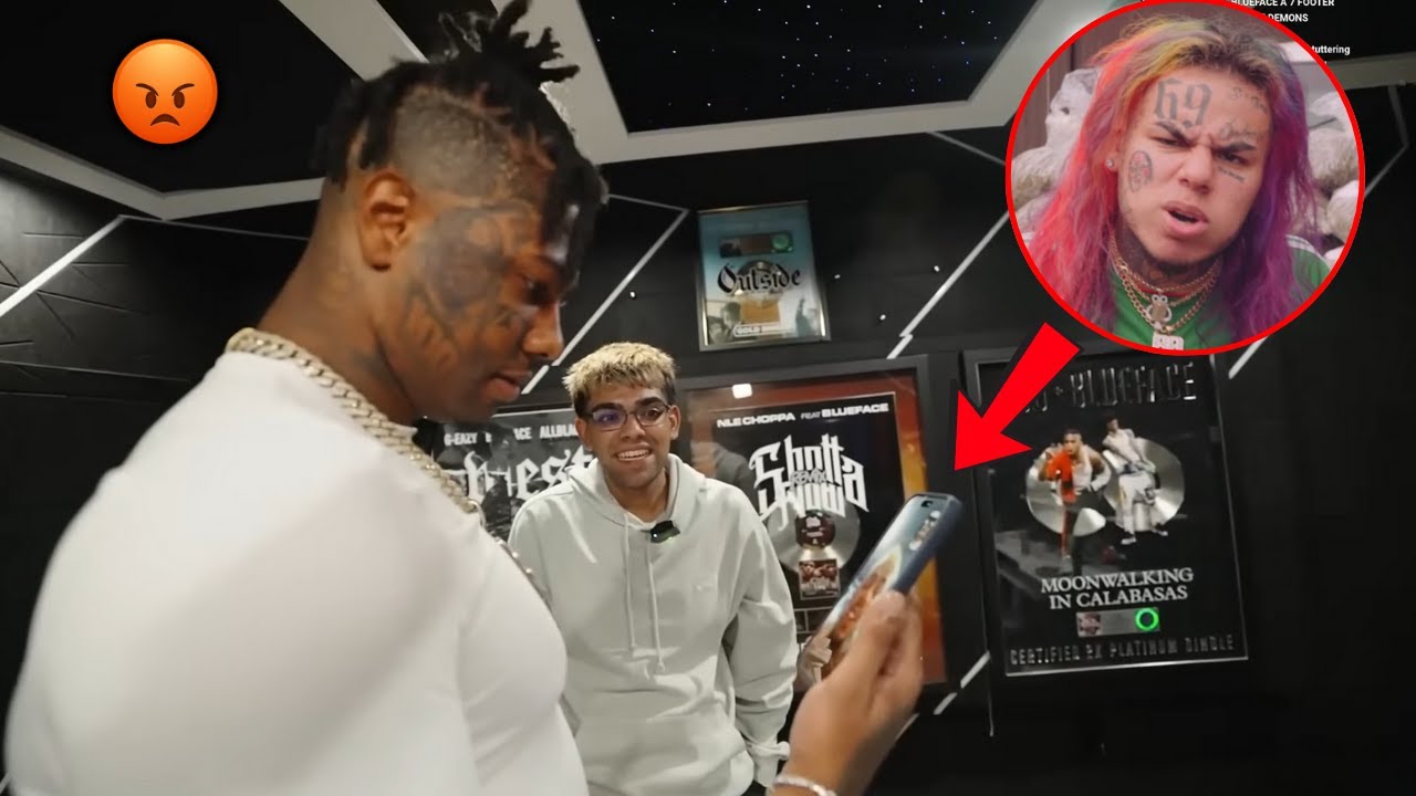 BlueFace facetimes 6ix9ine & THINGS GO LEFT!