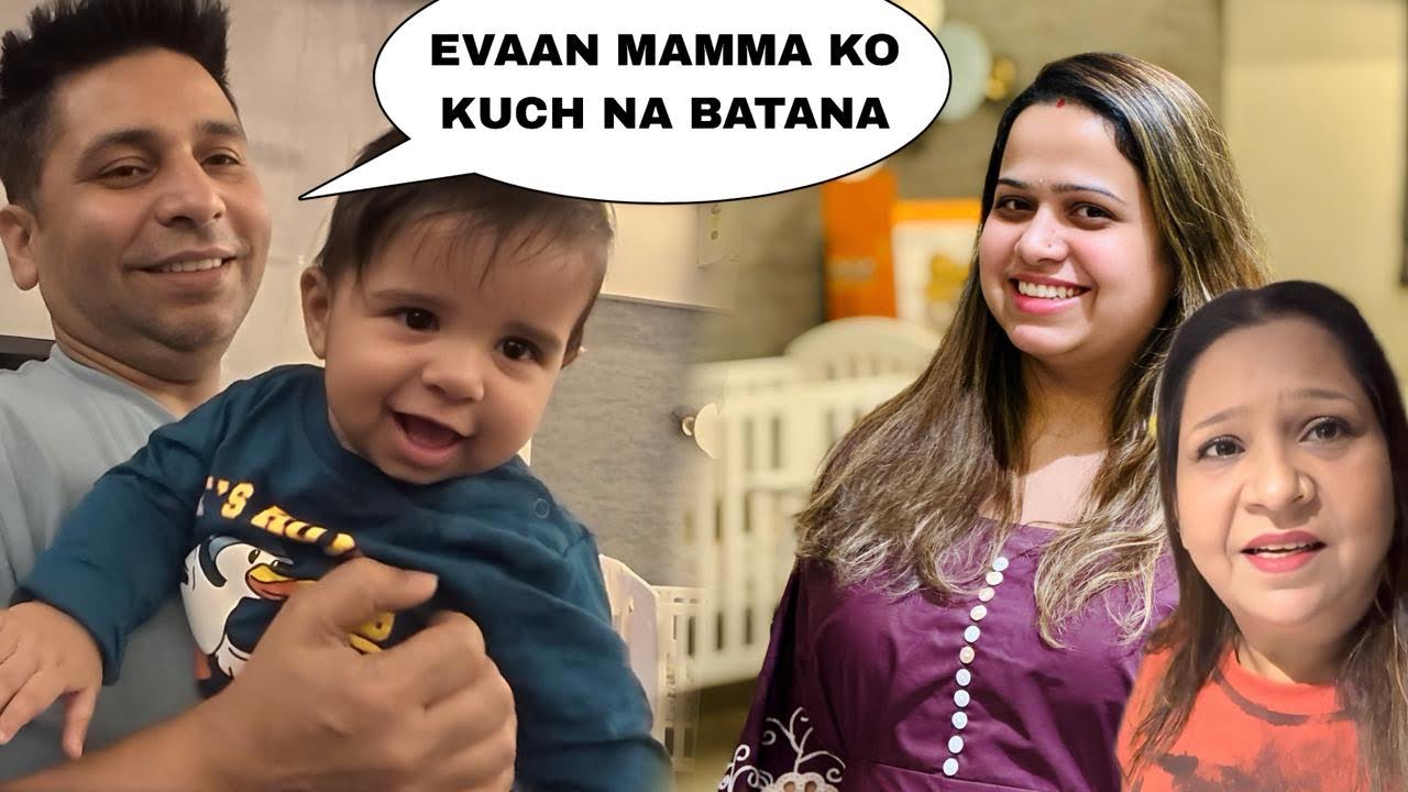 MEHNDI + SARGI | Aisa rha mera KARWACHAUTH VRAT @EvaanLehri ke sath | Sakshi Lehri Vlogs