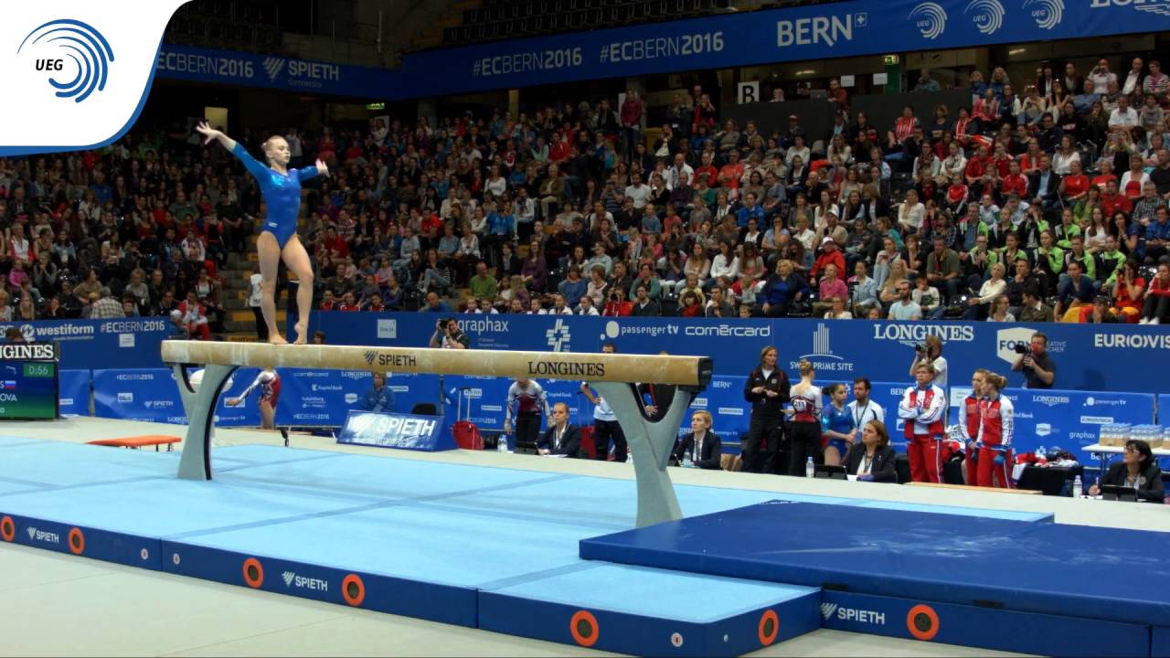 Angelina MELNIKOVA (RUS) – 2016 European Championships – Qualifications Beam