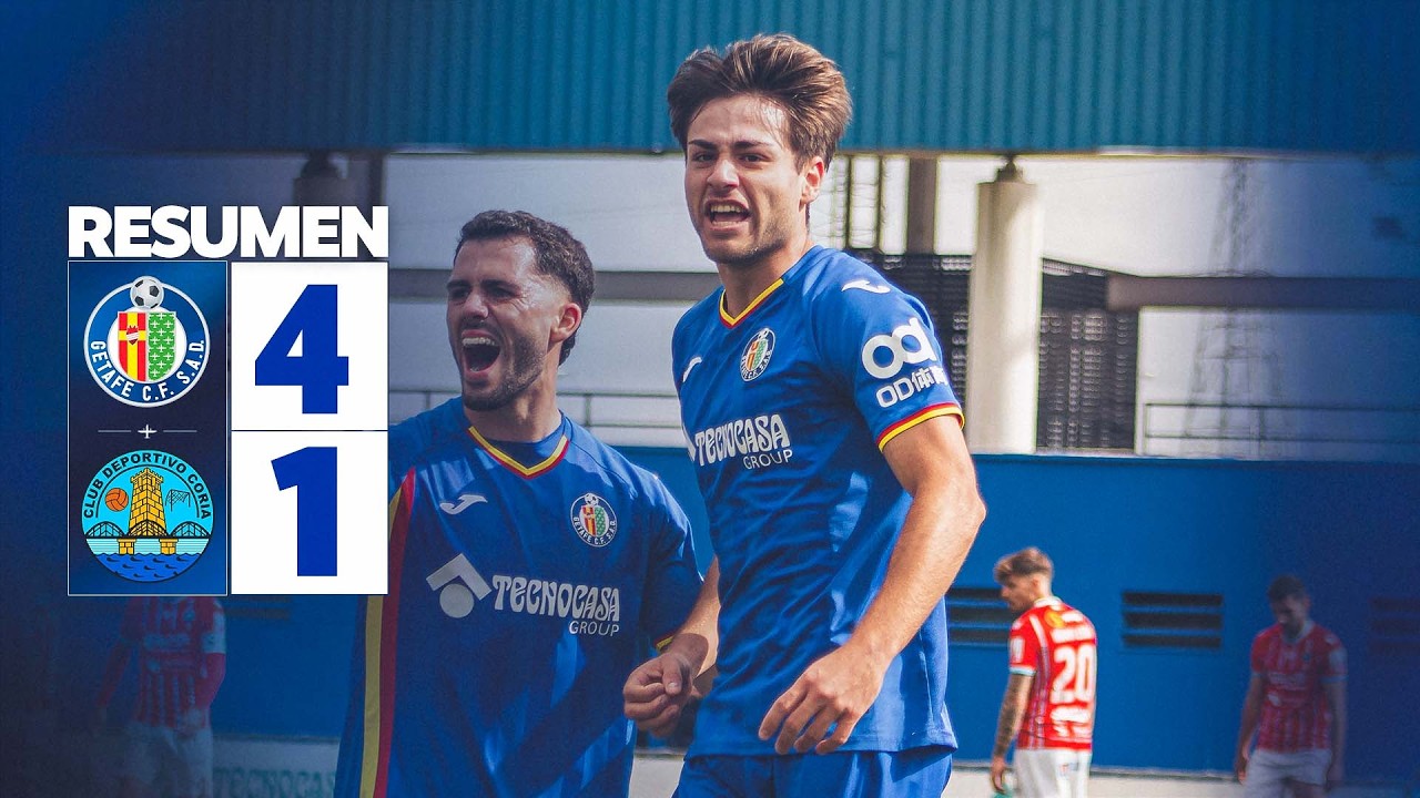 RESUMEN J27 | Getafe B 4 - 1 CD Coria