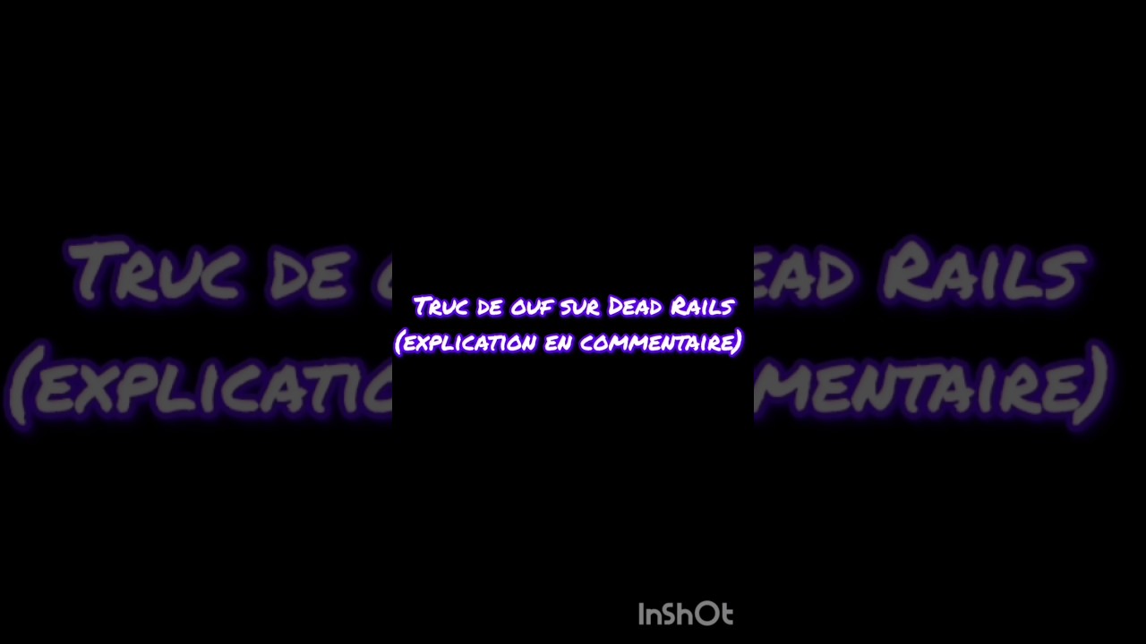 Truc de ouf sur Dead Rails #roblox #trucdeouf #gaming
