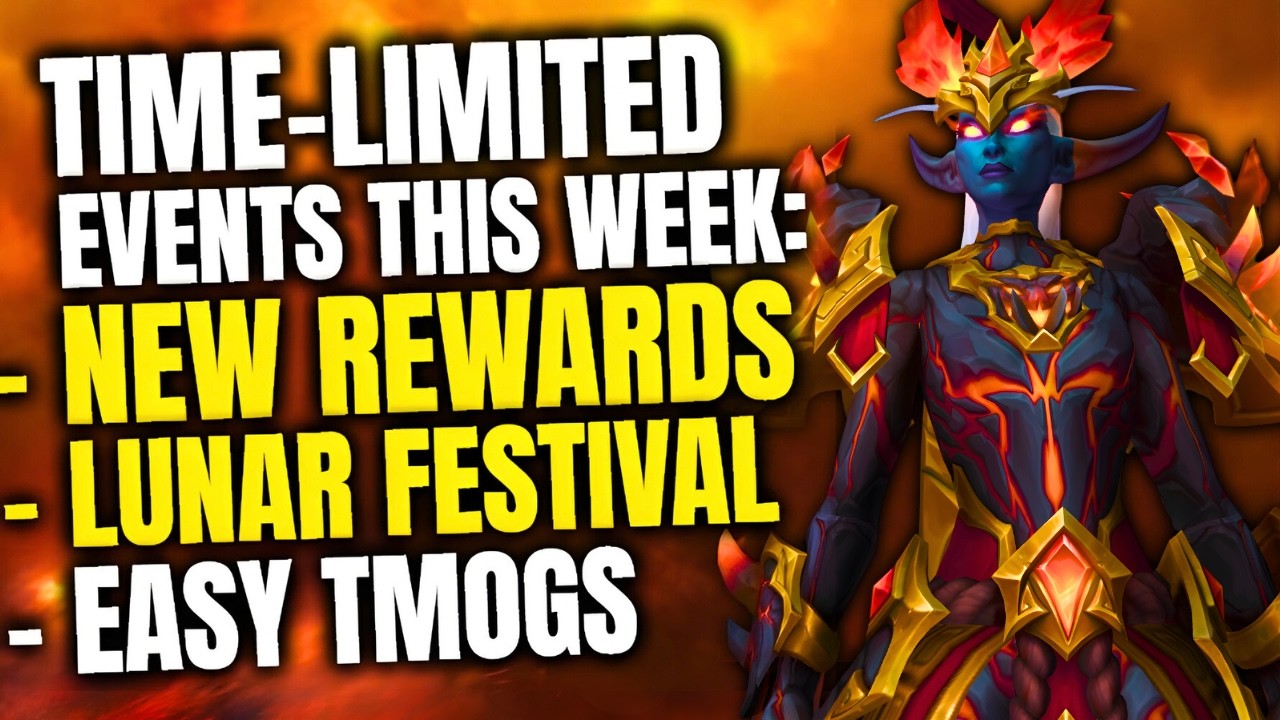 DON’T MISS These Events This Week! Time-Limited Mounts | Lunar Festival | Dragonflight Legacy | WoW