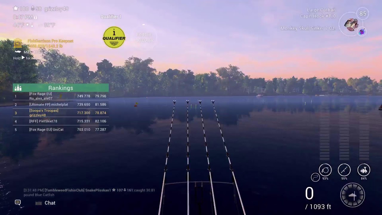 Fishing planet - World Cats Cup Q1