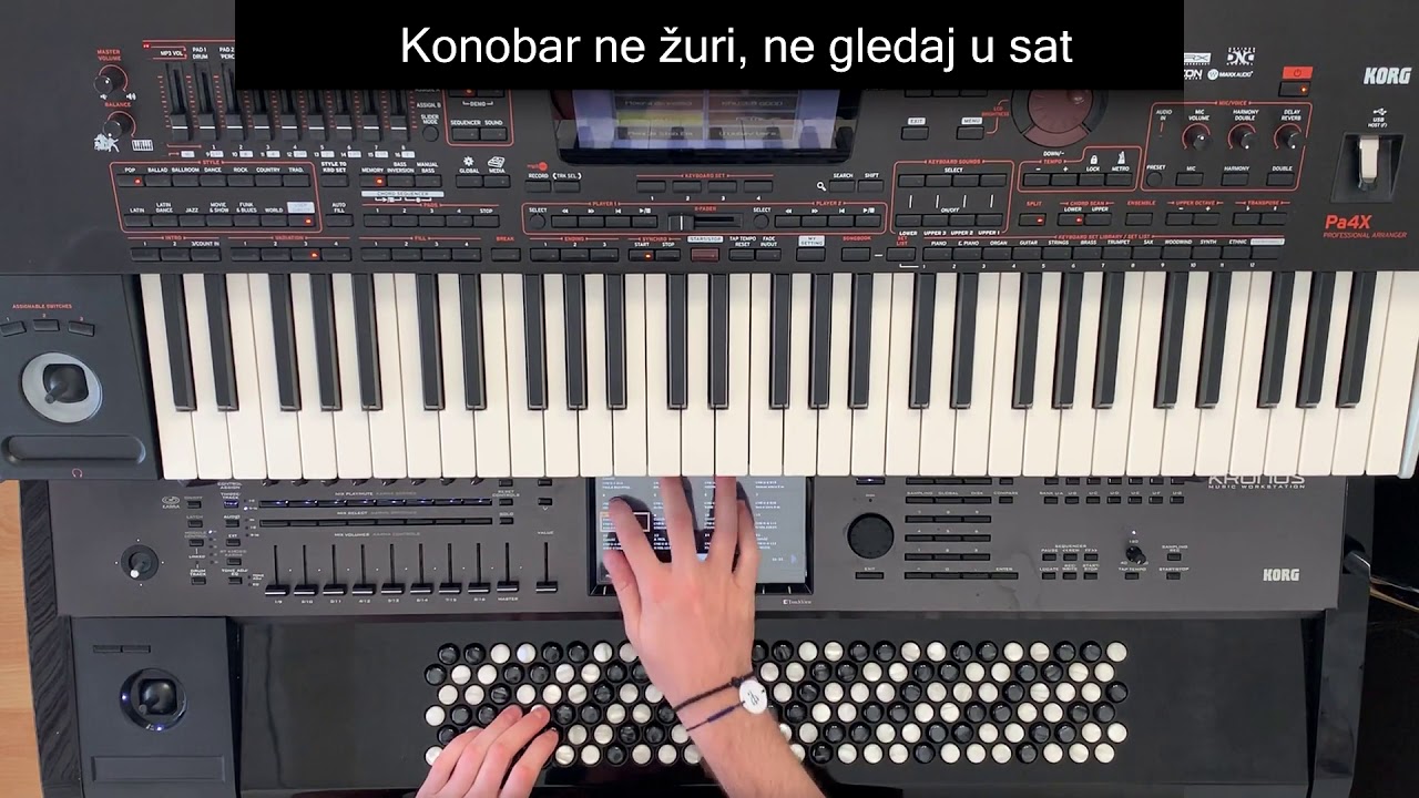 Aco Pejovic - Ne Pitaj - Cover Matrica Karaoke - style korg pa4x - Apolo SET