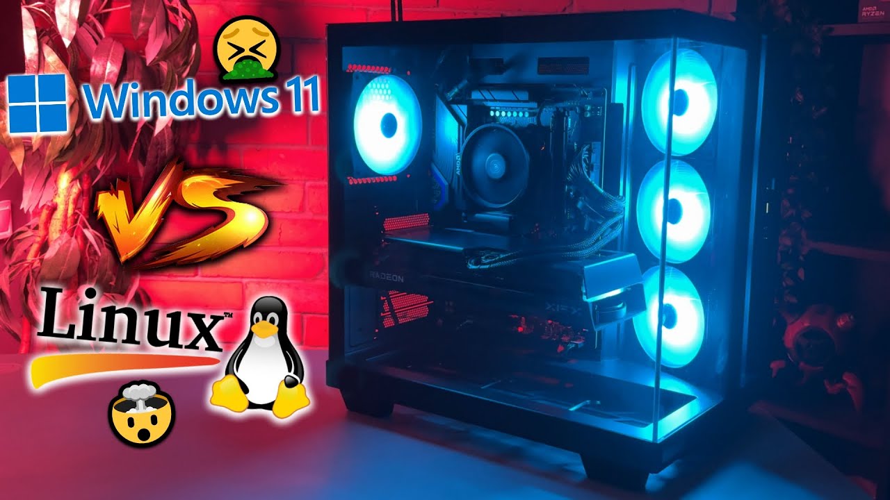 Leteszteltem az Új Számítógépem 🔥 Viszlát Windows 11 / Üdv Linux GAMING?