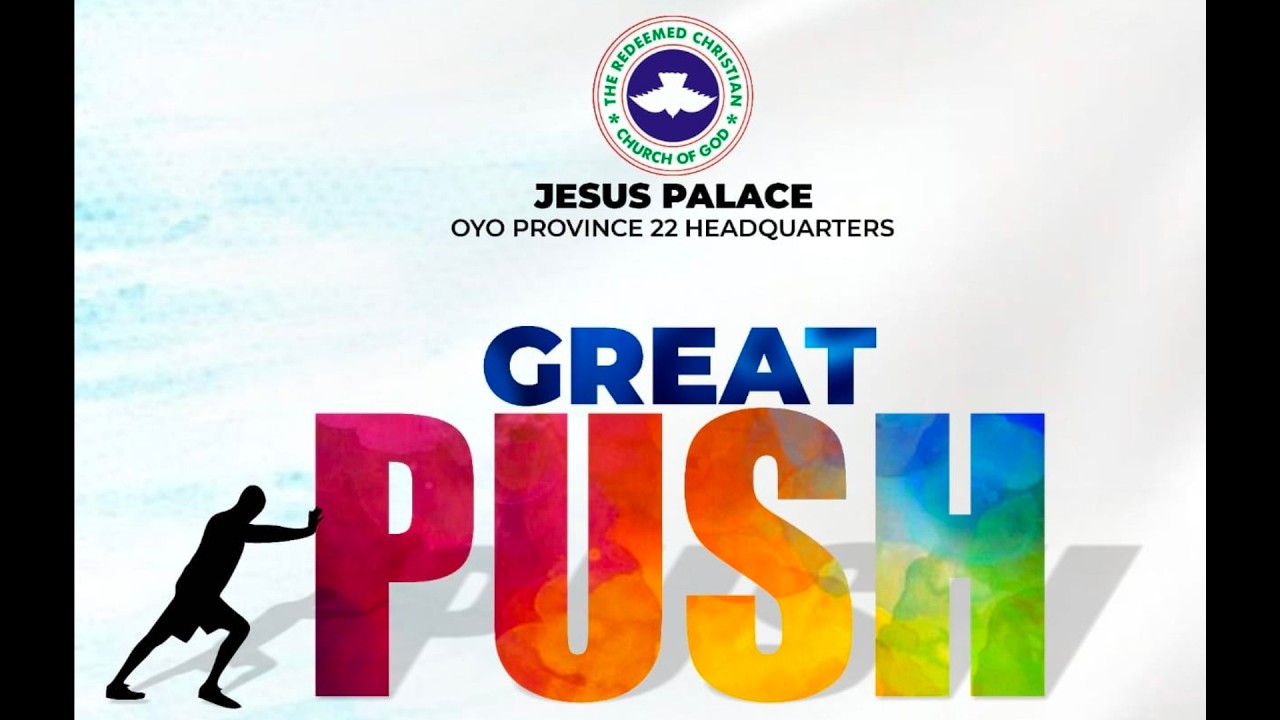 SUNDAY SERVICE: GREAT PUSH || RCCG JESUS PALACE - OYO 22 HQRTS || 2ND SERVICE || MARCH 8TH, 2026
