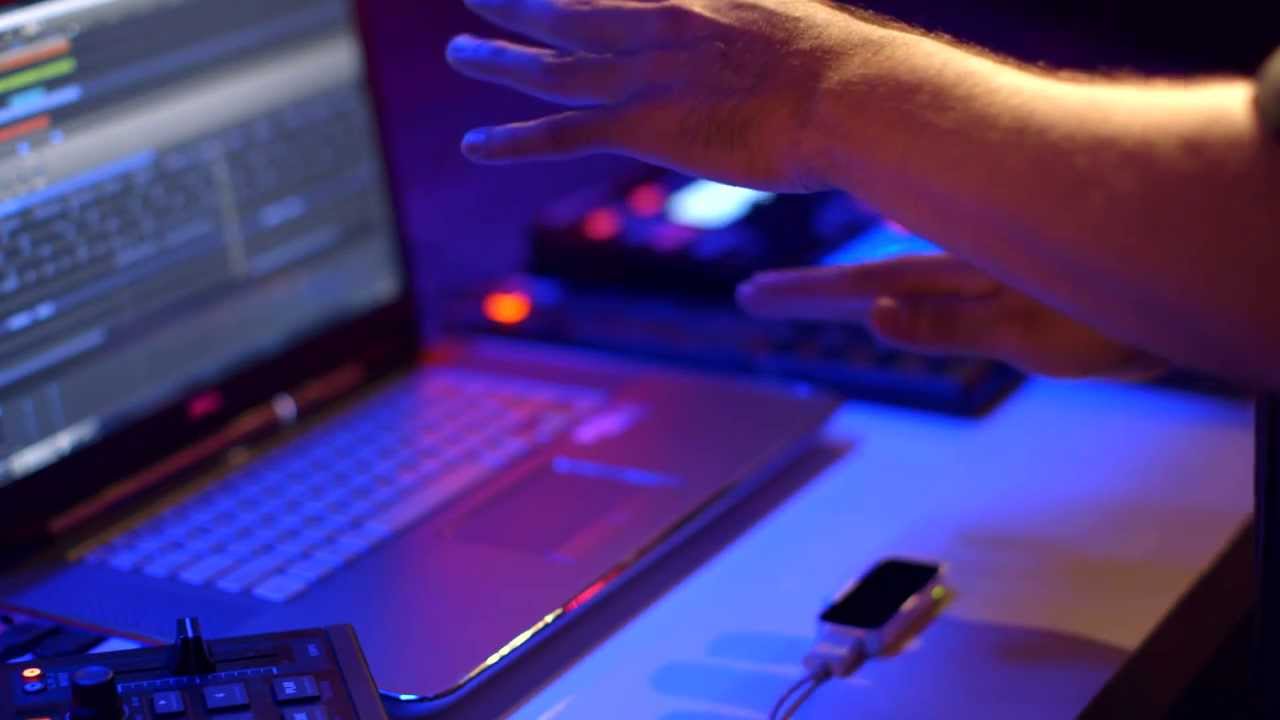 Creating Live Music with Leap Motion