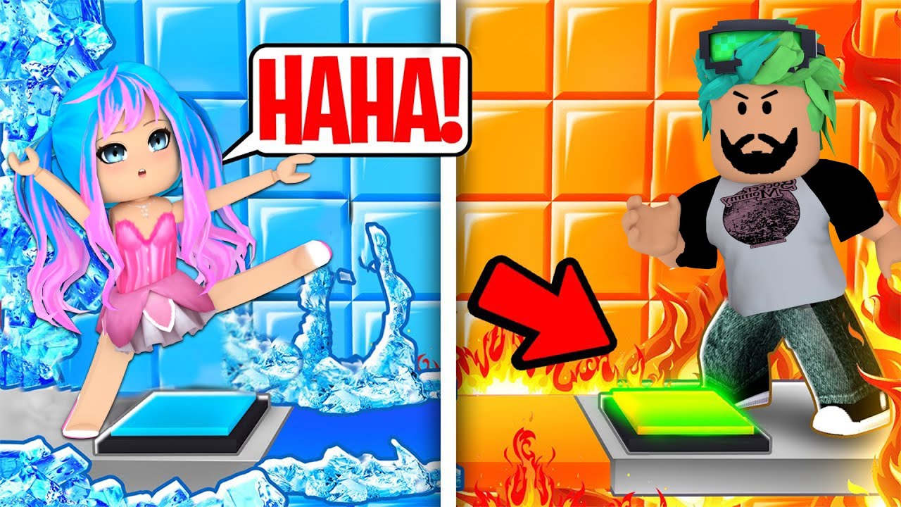ROBLOX ATEŞ VE SU TAKIM OYUNU 🌊🔥 KÜBRA NİSA