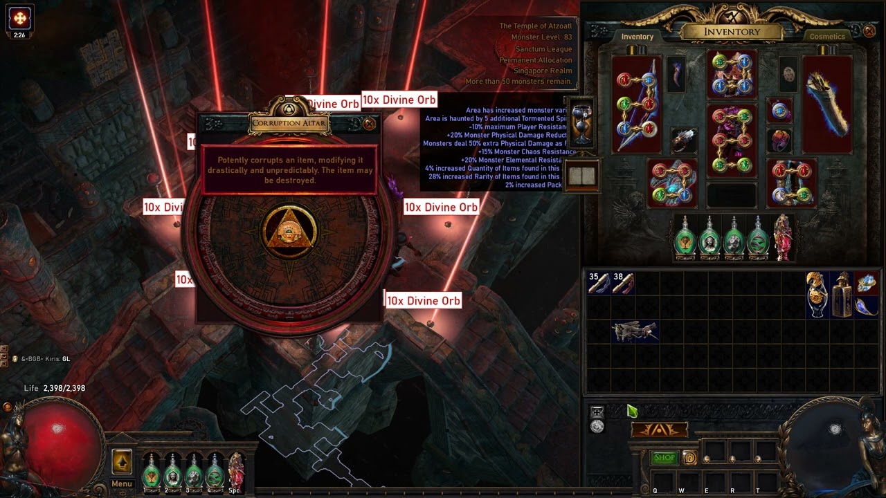 [3.20 Sanctum] Easy Mageblood