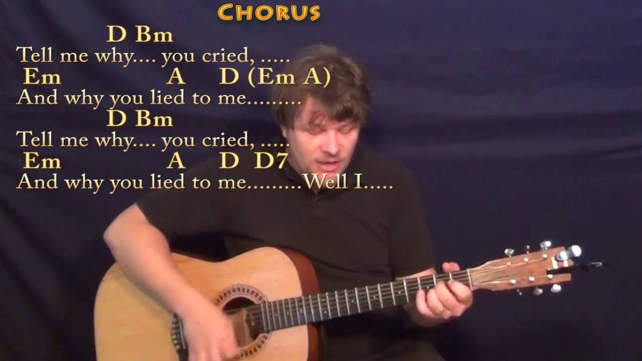 Tell Me Why (The Beatles) Guitar Cover Lesson with Chords/Lyrics - Munson