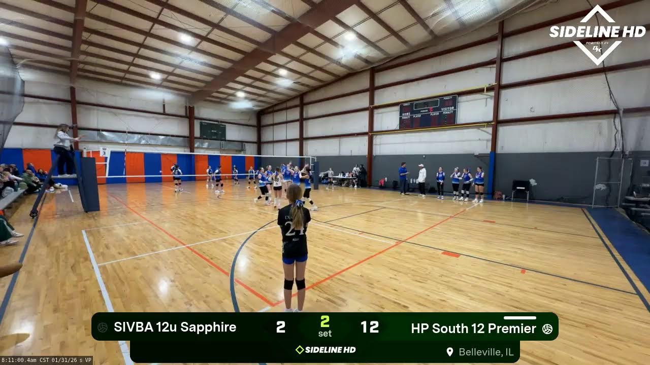 HP South 12 Premier vs. SIVBA 12u Sapphire (2026.01.31)