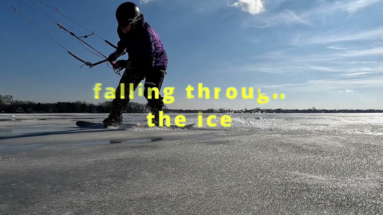 falling through the ice