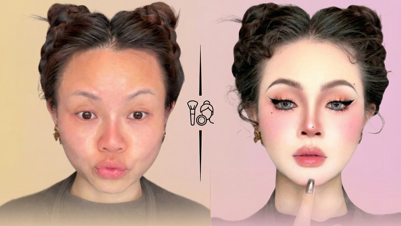 Unbelievable Makeup Transformation, What She Wanted VS What She Got | Makeup Tutorial Relaxing 2H