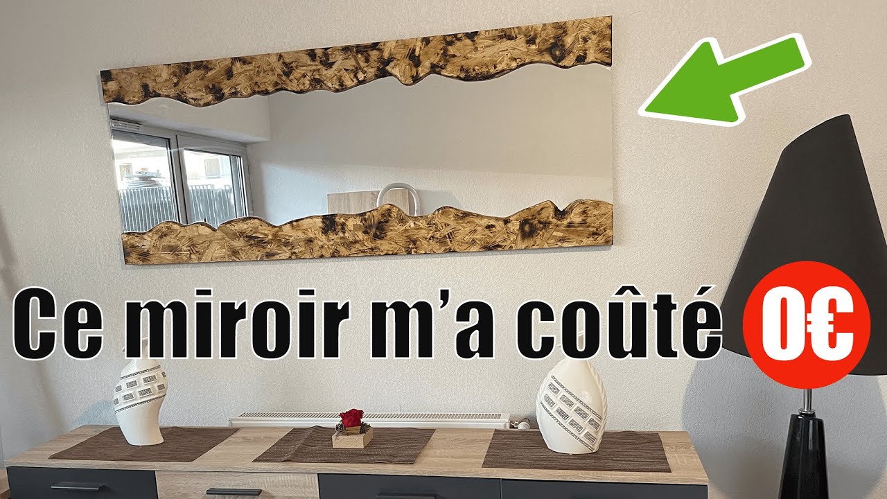 Fabriquer un miroir pour pas cher