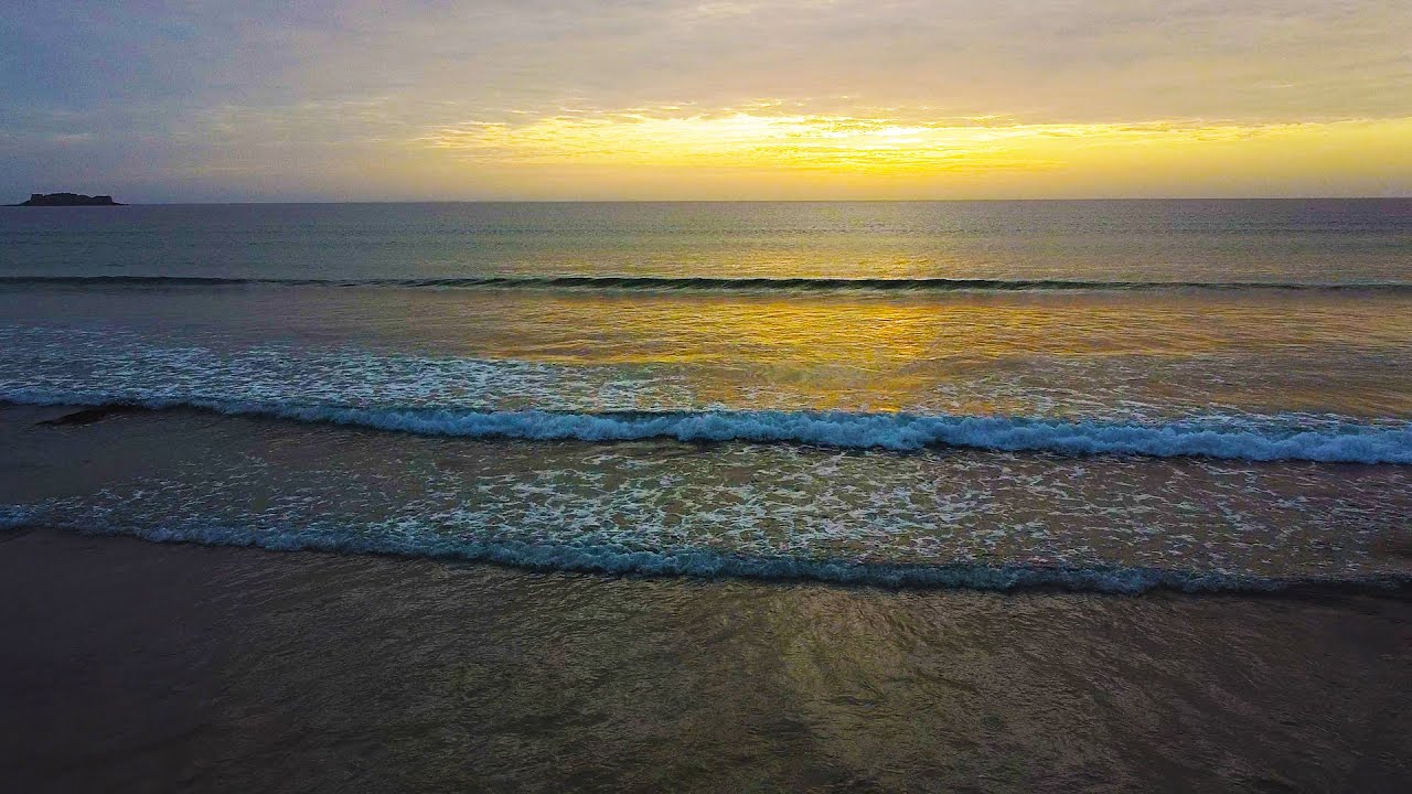 Relax with Soothing Sound of Waves on Brittany Coast, Ocean Sounds for sleep, Relaxation