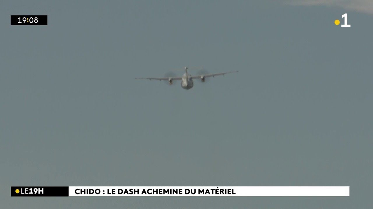 Cyclone tropical intense Chido : le Dash part pour Mayotte
