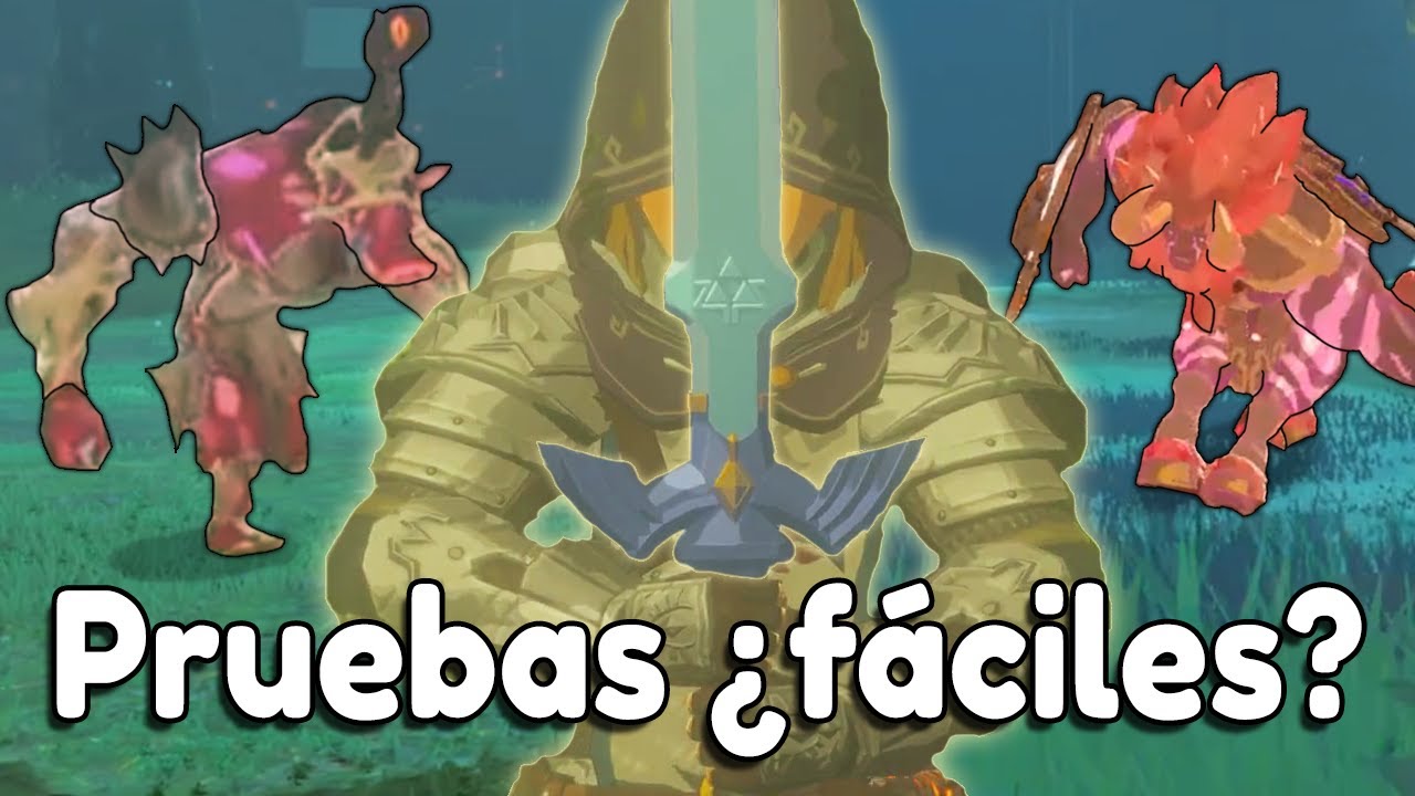 Las PRUEBAS DE LA ESPADA no son lo mismo en RELICS OF THE PAST - Breath of the Wild en español