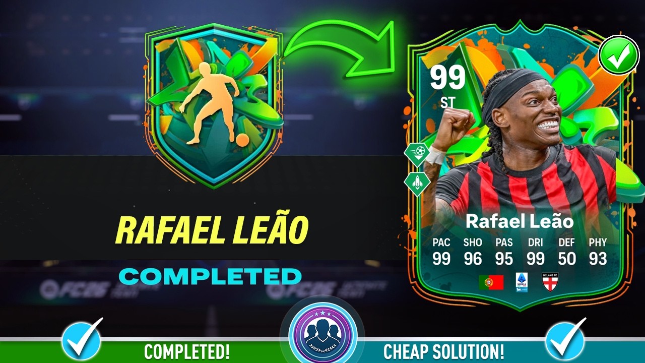 99 Joga Bonito Рафаэл Леан: Решение SBC &mdash; Дешевое решение и советы &mdash; FC 26