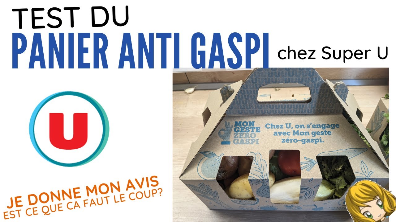👀 TEST du PANIER ANTI GASPI  chez super u
