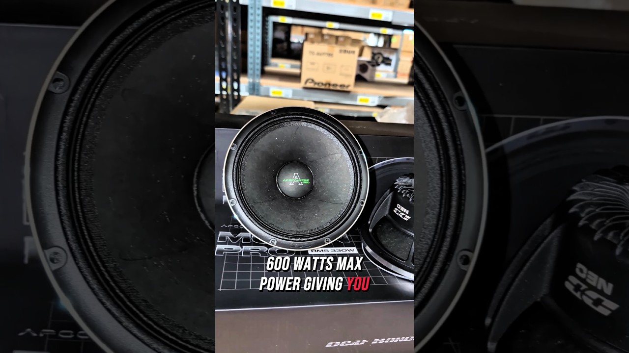 Unboxing The&nbsp;Apocalypse AP-M67AN PRO NEO Mid-Range Speakers&nbsp;#caraudio