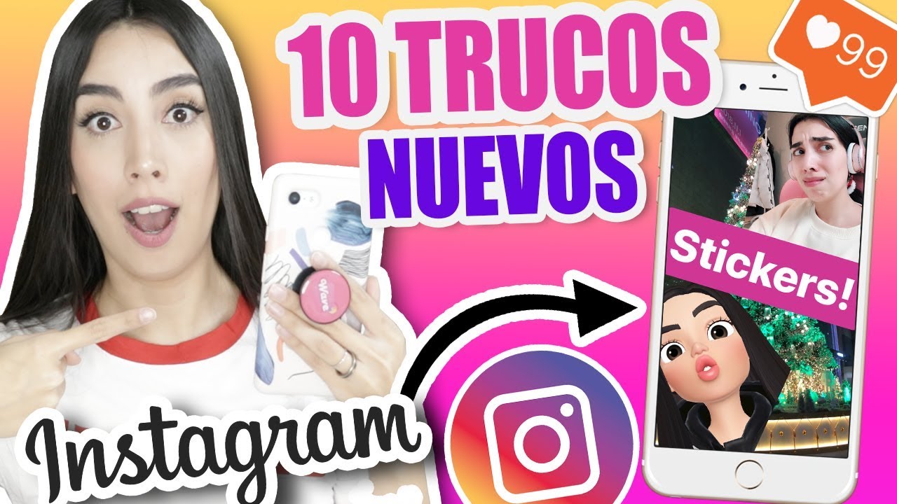 10 TRUCOS NUEVOS e INCREÍBLES de INSTAGRAM que NO SABIAS | Claudipia