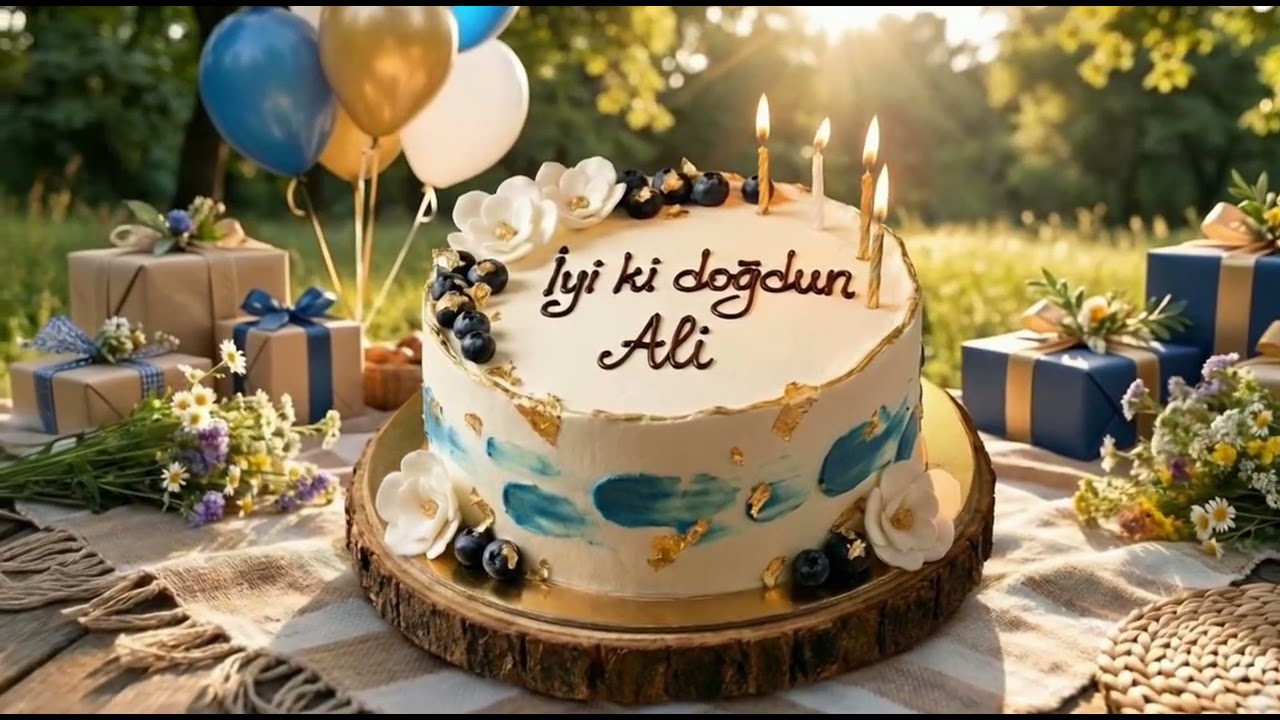 İyi ki Doğdun Ali! 🎉 (İsme Özel En Güzel Doğum Günü Şarkısı)
