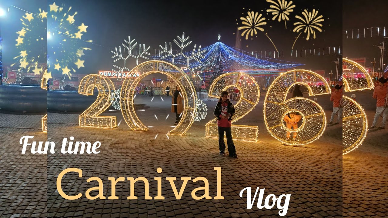 Carnival new year celebrations|circus show|very beautiful decorated carnival|circus show|food.