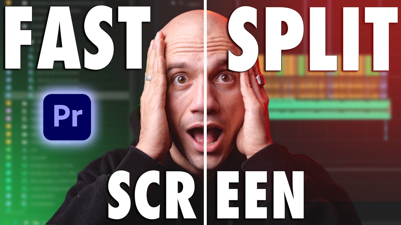 Easy split screen con Premiere 2022