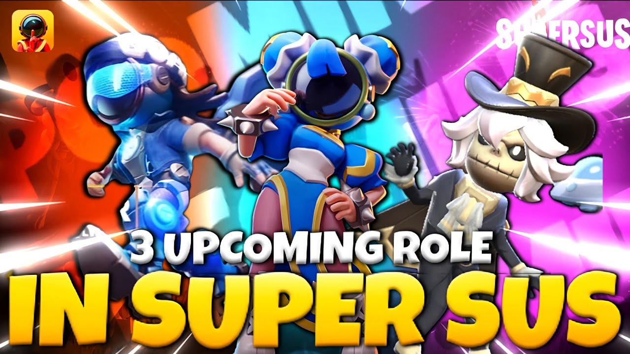 3 UPCOMING ROLES IN SUPER SUS 🌚❤️ || DEMON KING GAMING || SUPER SUS || DKG ||