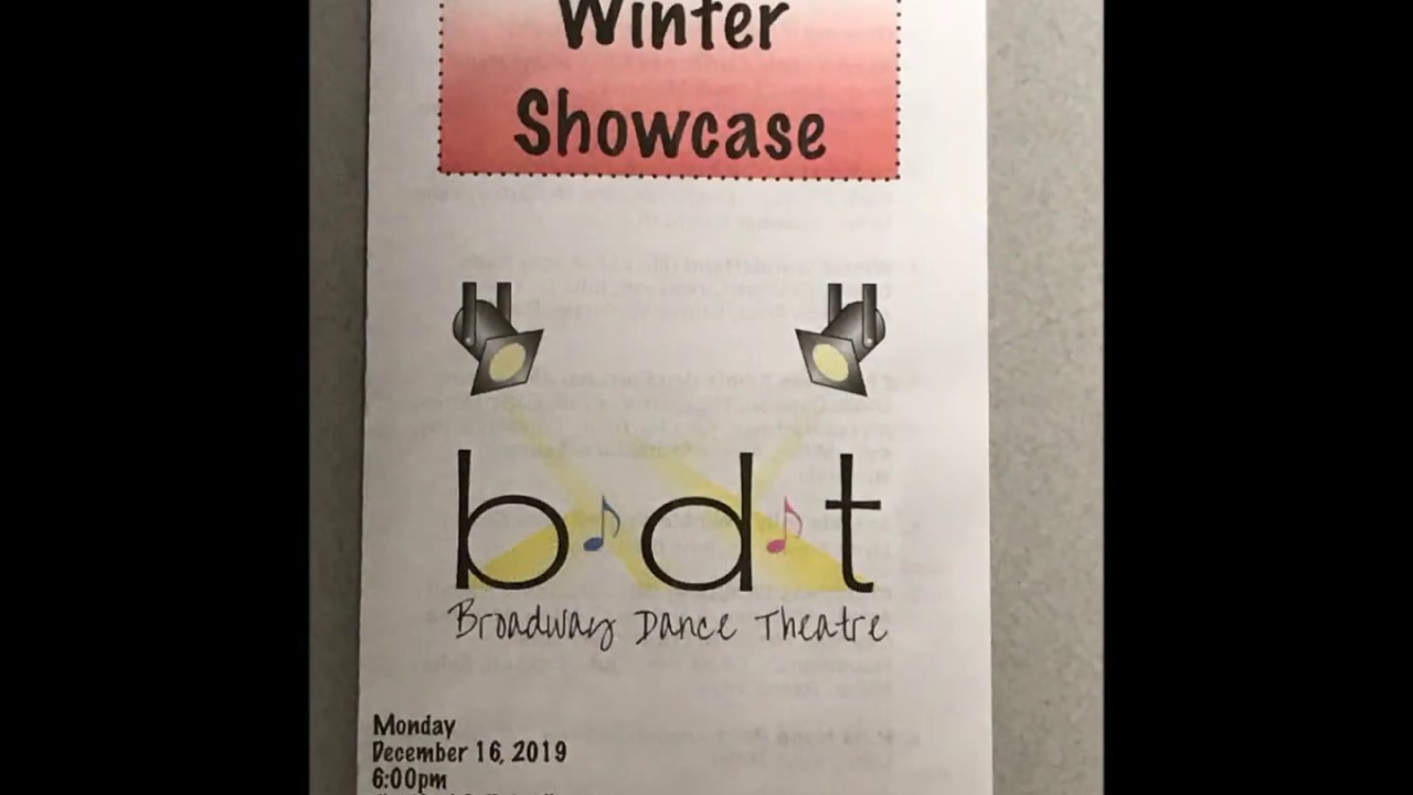 2019 - K in B.D.T. Winter Showcase