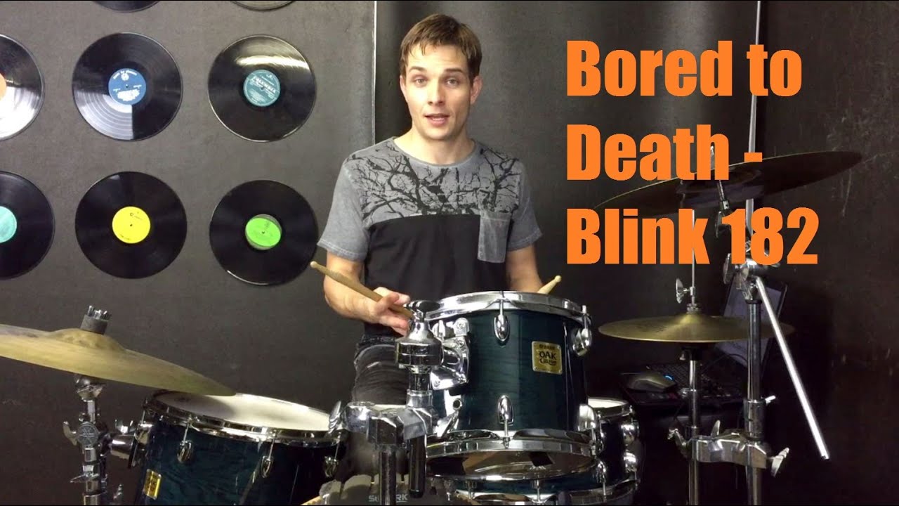 Bored to Death Drum Tutorial - Blink 182