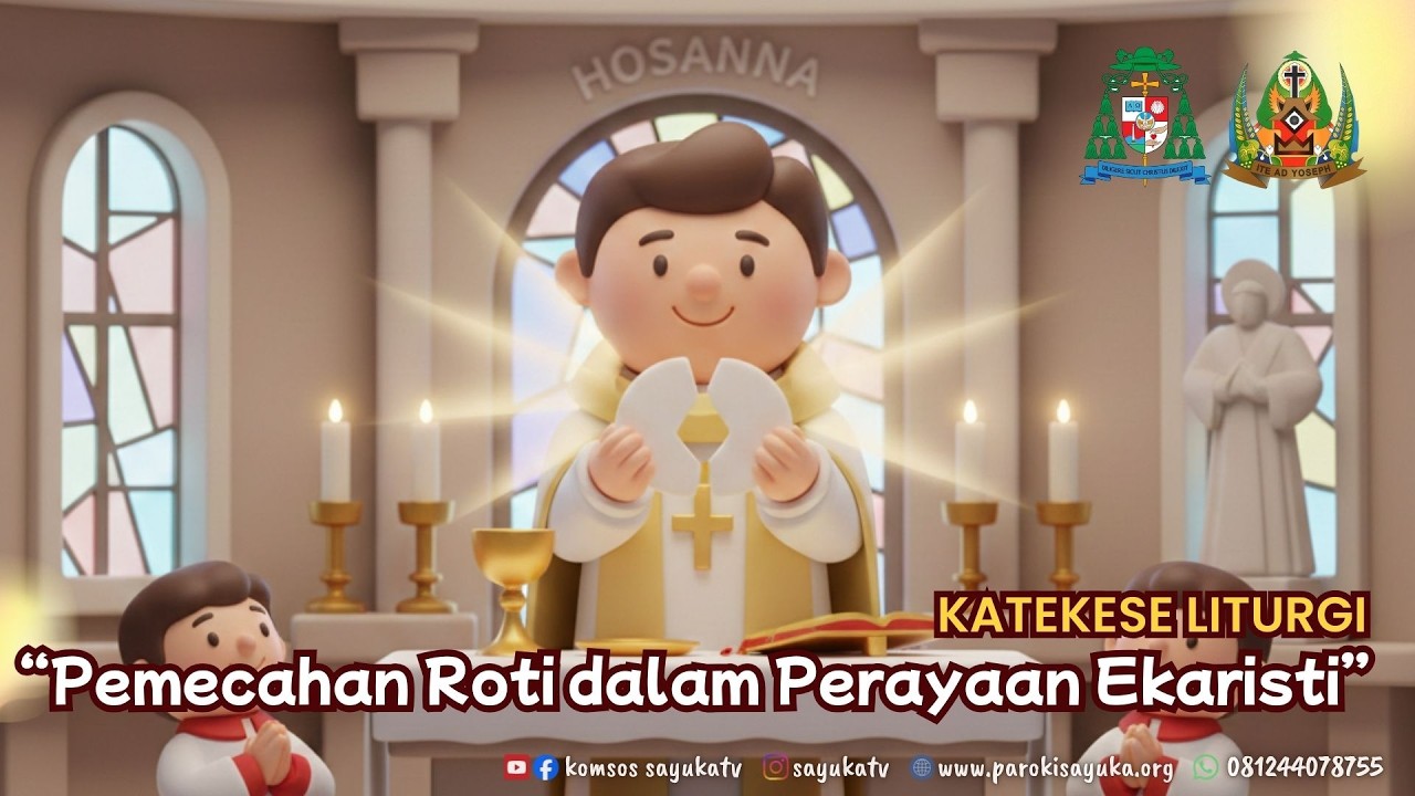 Katekese 3 Menit: “Pemecahan Roti dalam Perayaan Ekaristi”