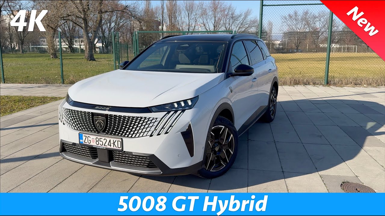 Peugeot 5008 Hybrid 2025 Review | GT (Exterior - Interior), 7 Seater, Price