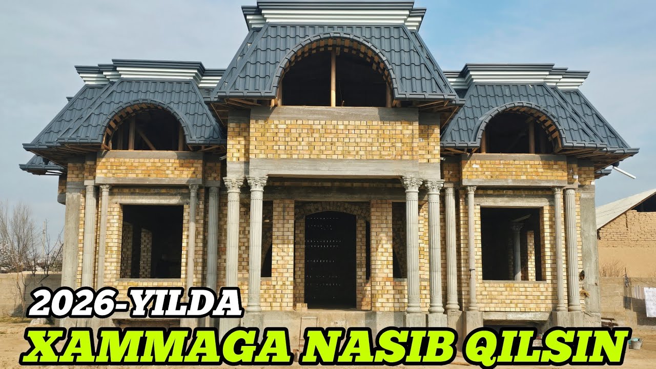 XASAN AKA XONADONIDAMIZ ZAMONAVIY KURINISHDA QURILGAN UY SAMARQAND NUROBOD NURBULOQ PO'LATCHI MFY 