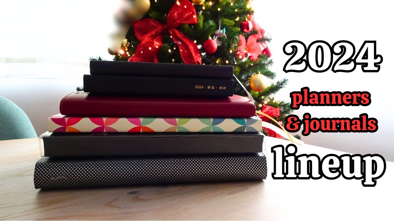2024 Planners & Journal Lineup - Initial setup, unboxing and flip through