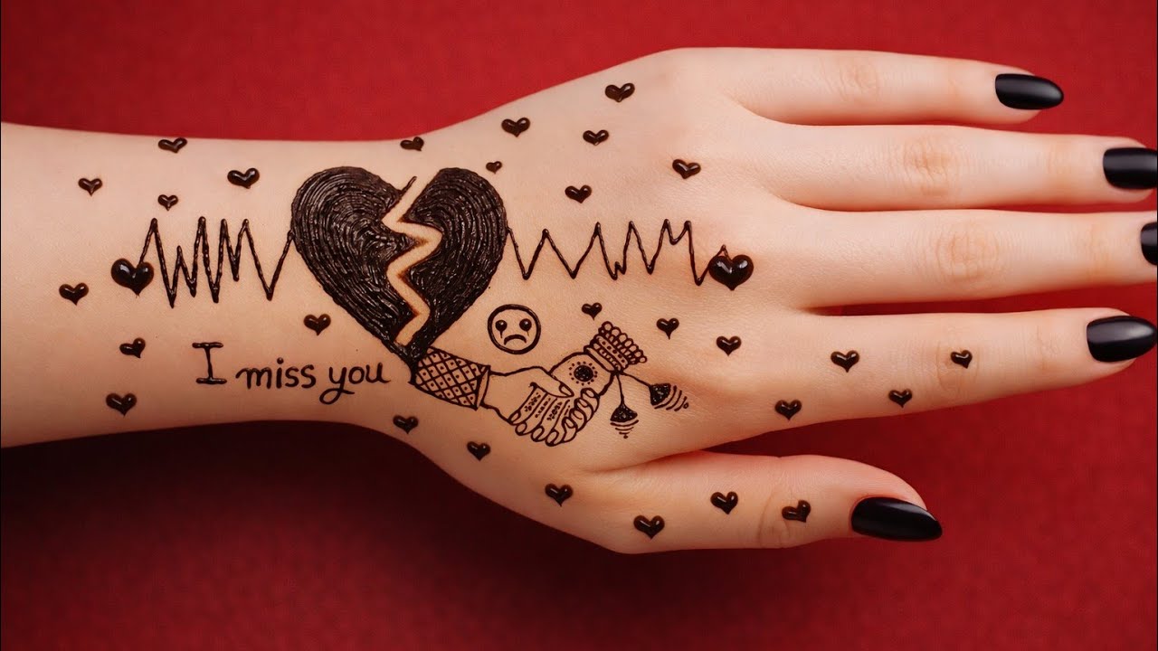 ✨ Gorgeous Heart Mehndi Design ❤️ | Light Mehndi Color | Bridal & Easy Mehndi Tutorial Live