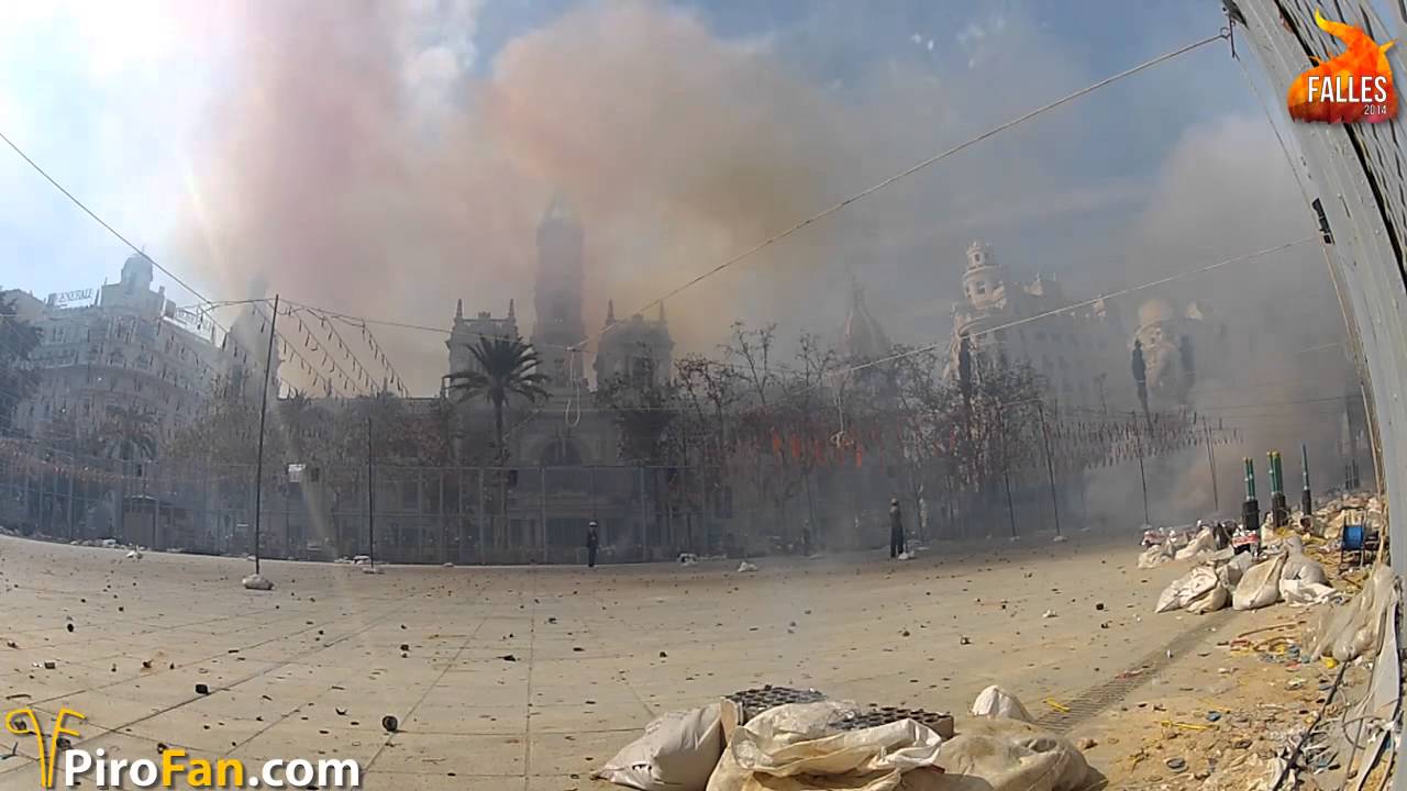 Pirotecnia Valenciana - Mascletà 18 de Marzo Fallas 2014