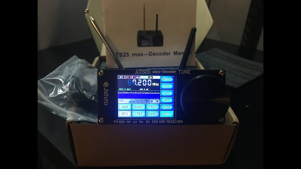 ATS25 max Decoder Распаковка и краткий обзор