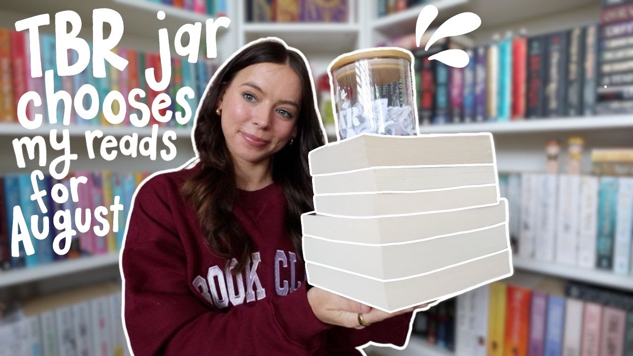 TBR prompt jar chooses my reads for August! 📚🫙 *August TBR*