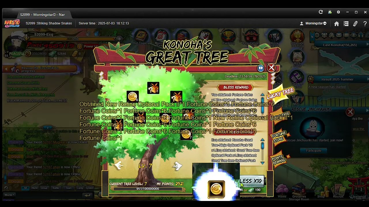 Naruto Online 110K fuku